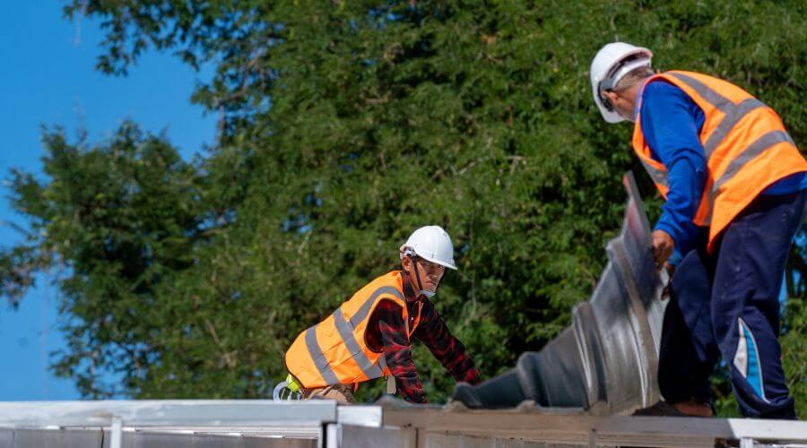 Roof repair in Sayner, WI
